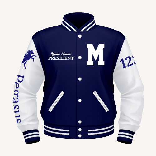 Example jacke for the president of Pegasus Corp/Team/Society